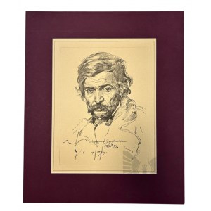 Jan MATEJKO (1838-1893), Portret Mariana Gorzkowskiego, 1879