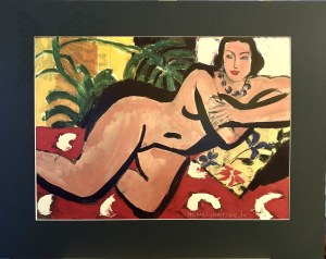 Henri MATISSE (1869-1954) Nu couché aux yeux bleus, 1936