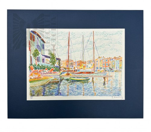 Serge MENDJISKY (1929-2017), Port Girmaud I