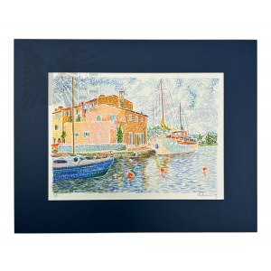 Serge MENDJISKY (1929-2017), Port Girmaud III