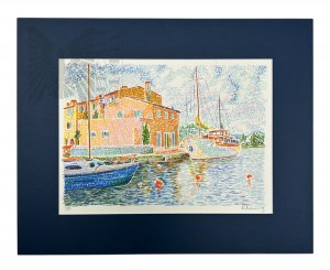 Serge MENDJISKY (1929-2017), Port Girmaud III