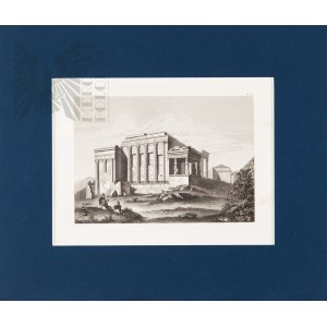 Carl MERKER (1817-1897), Erechton, Acropolis, Athens, 1856
