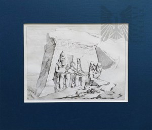 Carl MERKER (1817-1897), Abu Simbel, 1856