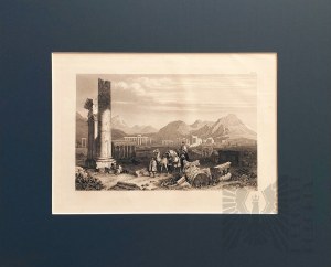 Carl MERKER (1817-1897), Ruins of Palmyra (Syria)