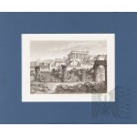 Carl MERKER (1817-1897), Propyleje, Akropol, Ateny, 1856