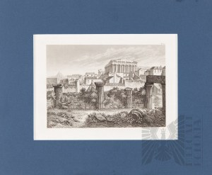 Carl MERKER (1817-1897), Propyleje, Akropol, Ateny, 1856