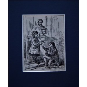 Ksawery PILLATI (1843-1902), Jałmużna, 1880