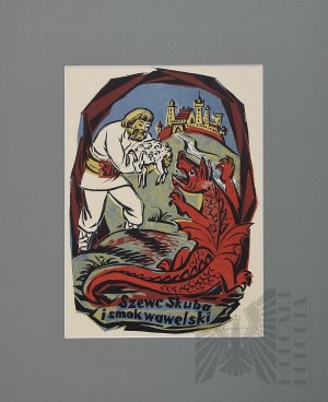 Stanisław RACZYŃSKI (1903-1982), Skuba le cordonnier et le dragon de Wawel