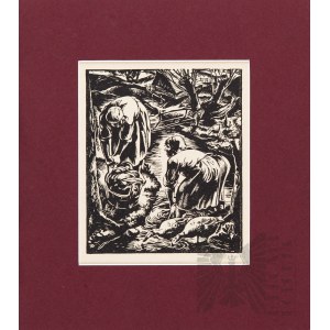 Stanisław RACZYŃSKI (1903-1982), Washerwomen, from the series Folk Themes