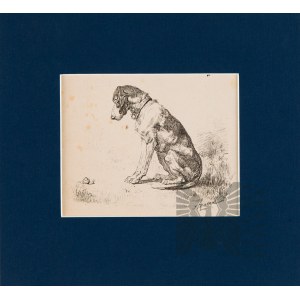 Jan ROSEN (1854-1936), Psiak, 1881