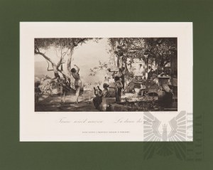 Henryk SIEMIRADZKI (1843-1902),Dance among swords, 1884