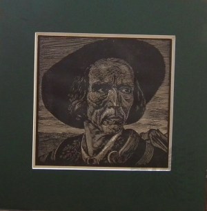 Władysław SKOCZYLAS (1883-1934), Testa di un giunco, 1919, dalla serie: 