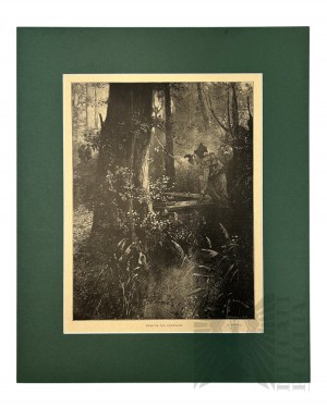 Piotr STACHIEWICZ (1858 - 1938), Na czatach,1884