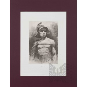 Jan STYKA (1858 - 1925), Kroton, z cyklu: Quo Vadis, 1901