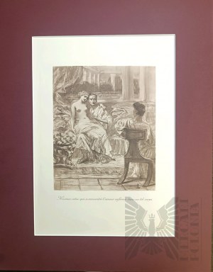 Jan STYKA (1858 - 1925), Szczęśliwy, spotkał miłość w takim ciele...,1901