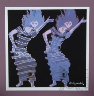 Andy WARHOL (1928-1987), Martha Graham - Satiric Festival Song, 1986
