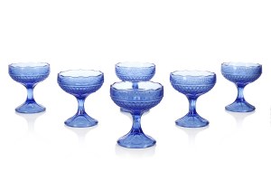 Set of goblets pattern no. 1174