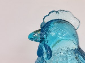 Glass bomboniera 