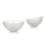 Jan Sylwester DROST (1934 - 2024), "Asteroid" bowl set.