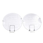 Set of two cheese plates