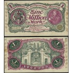 Poland, 1,000,000 marks, 8.08.1923