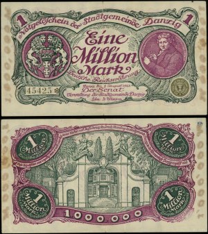 Poland, 1,000,000 marks, 8.08.1923