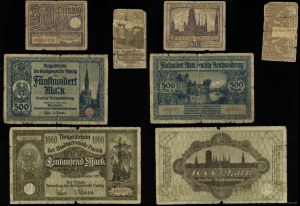 Poland, set of 4 banknotes, 1918-1922