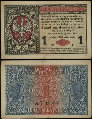 Polsko, 1 polská marka, 9.12.1916