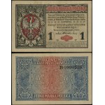 Poland, 1 Polish mark, 9.12.1916