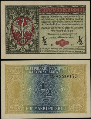 Polsko, 1/2 polské marky, 9.12.1916