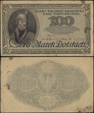 Poland, 100 Polish marks, 15.02.1919