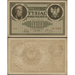 Polska, 1.000 marek polskich, 17.05.1919