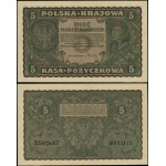 Poland, 5 Polish marks, 23.08.1919