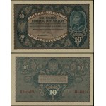 Poland, 10 Polish marks, 23.08.1919