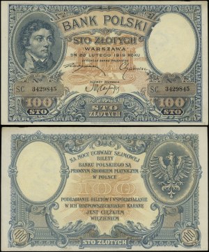 Pologne, 100 zloty, 28.02.1919