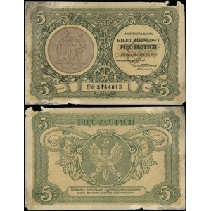 Polska, 5 złotych, 1.05.1925