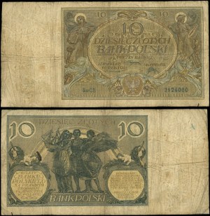 Poland, 10 zloty, 20.07.1926