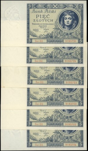 Poland, set of 11 banknotes, 1930-1936