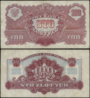 Poland, 100 zloty, 1944