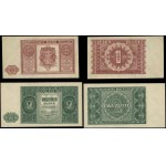 Poland, set: 1 and 2 gold, 15.05.1946