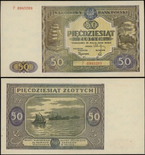 Pologne, 50 zloty, 15.05.1946