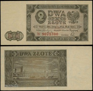 Pologne, 2 zlotys, 1.07.1948
