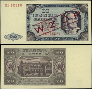 Poland, 20 zloty, 1.07.1948