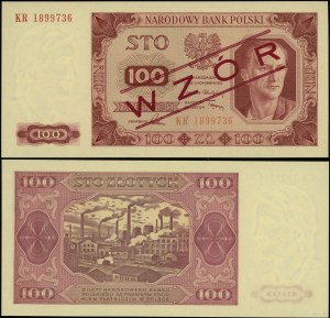 Poland, 100 zloty, 1.07.1948