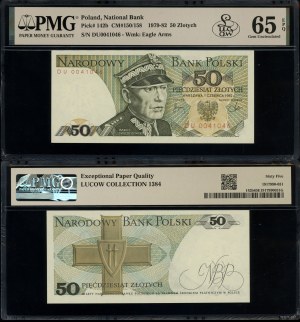 Pologne, 50 zloty, 1.06.1982