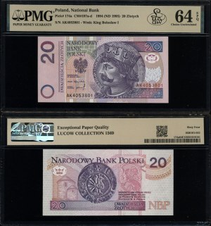 Poland, 20 zloty, 25.03.1994