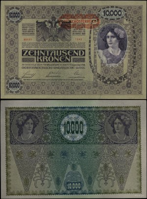 Austria, 10,000 crowns, 2.11.1918 (1919)