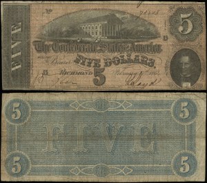 United States of America (USA), $5, 17.02.1864
