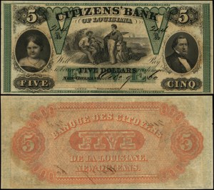 United States of America (USA), $5, 9.10.1860