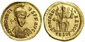Cesarstwo Rzymskie, solidus, (408-420), Tessaloniki